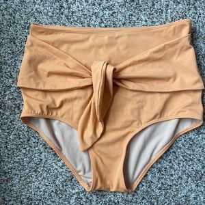 High waisted swimsuit bottoms